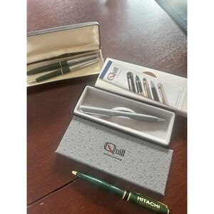 Vintage Quill Roller Pen / Waterman Set & Advertising Pen Hitachi READ‎